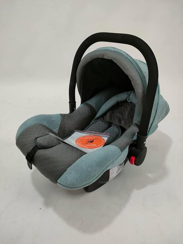 Car seat for babies, high-quality materials,grey/blue