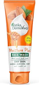 Vatika Dermoviva Face Wash Dry Skin - 150+35 Ml