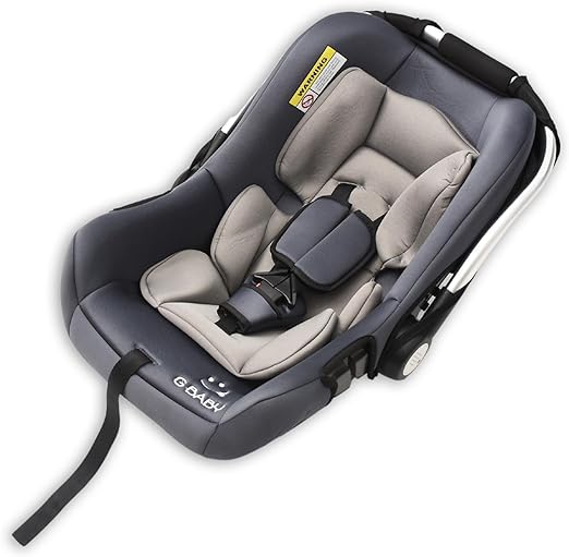 G Baby Infant Car Seat From 0-12 Months |Black/Grey