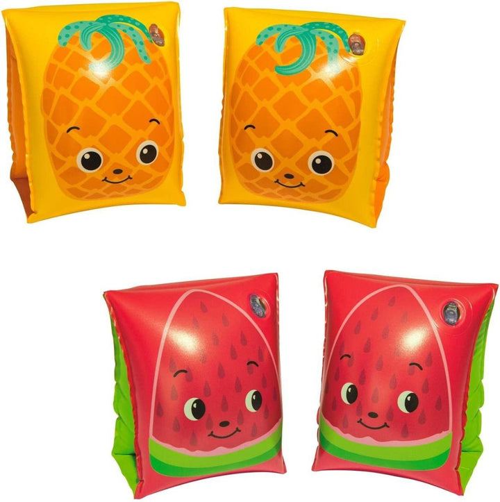 <p> 
The Bestway Fruits Hand Armbands Float - No:32042 is a great way to add some fun and excitement to your swimming pool. This unique armband float is made of high-quality materials and is perfect for developing kids' imagination and motor skills. It is designed to keep your little swimmers safe while they enjoy the pool. The bright and colorful design of the armband adds to the fun and will help keep your children engaged and entertained in the water.

The armband is designed to keep its shape and stay a
