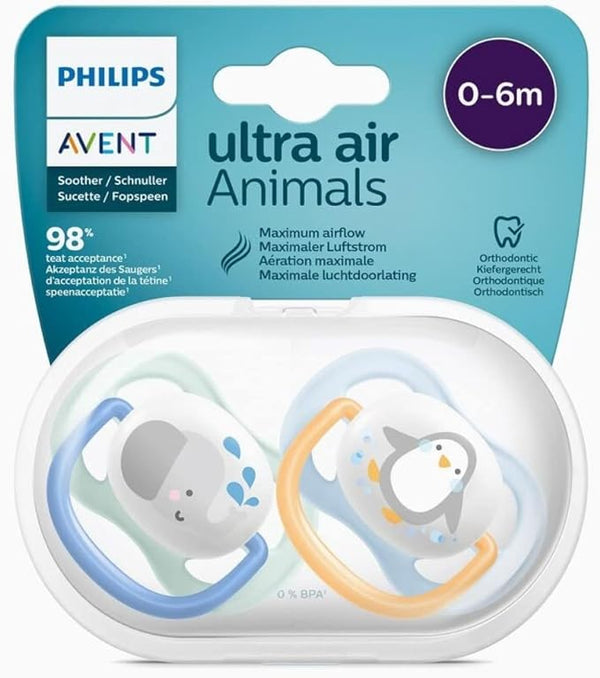 Philips Avent Pacifier Ortho decorated 0-6m 2PK