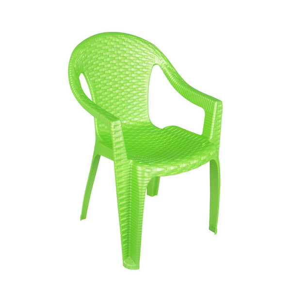 Child Chair Rattan Light green