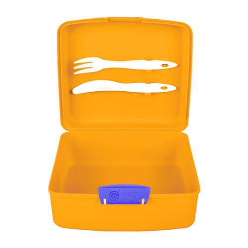 Pack & Go Lunch Box 2.0L (Large) Orange And Multi-colors Accessories