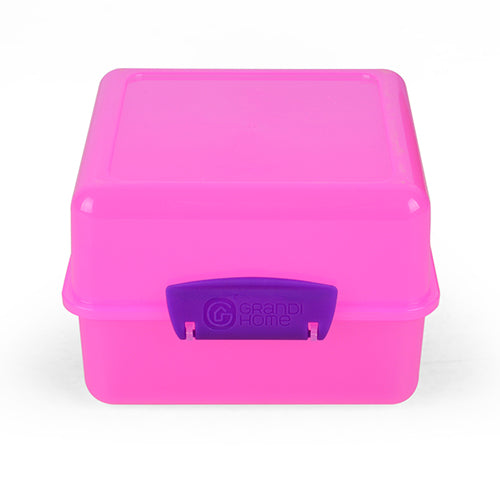 Smart Cube Lunch Box 1.4L Fushia And Multi-colors Accessories