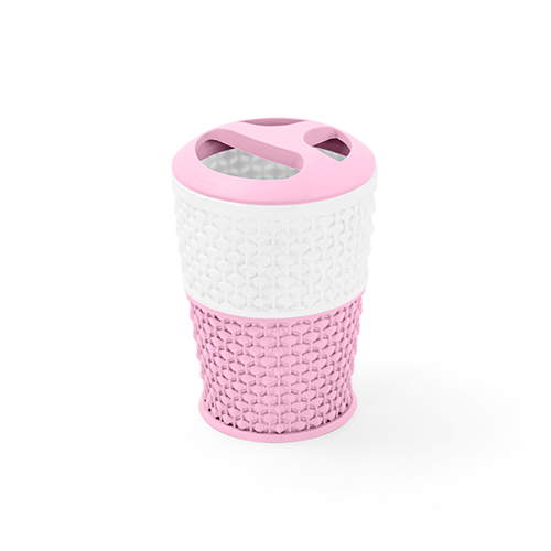 BoBos Toothbrush Cup Rose And White