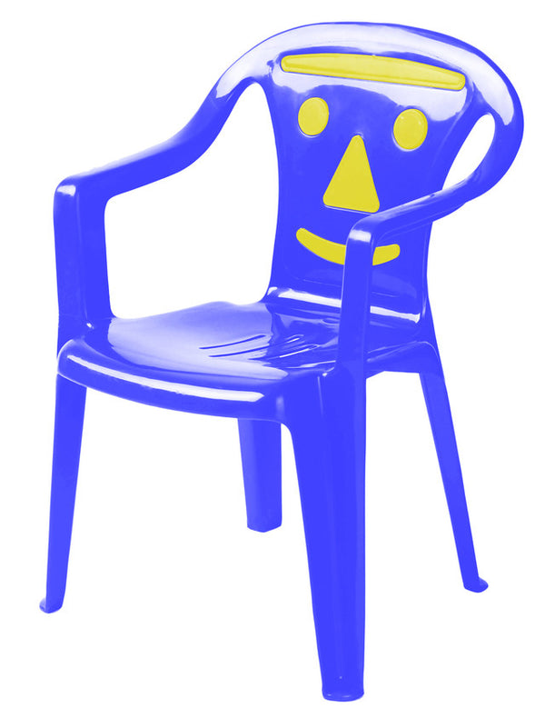 Nut Smiley Kids Chair Blue