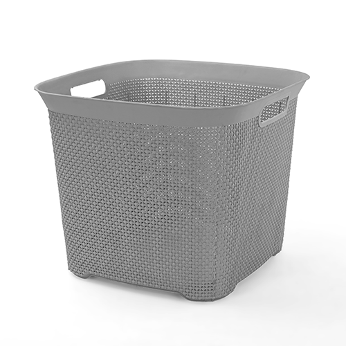 Laundry Basket BoBos Square Gray