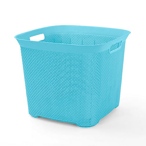 Laundry Basket BoBos Square Baby Blue