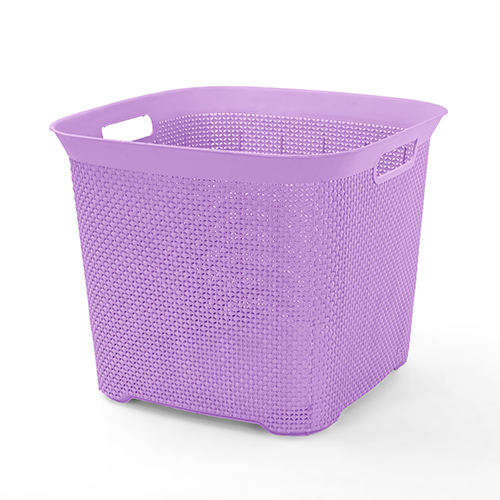 Laundry Basket BoBos Square Purple