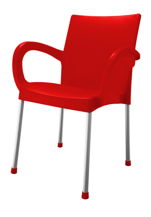 Arm chair Style Red
