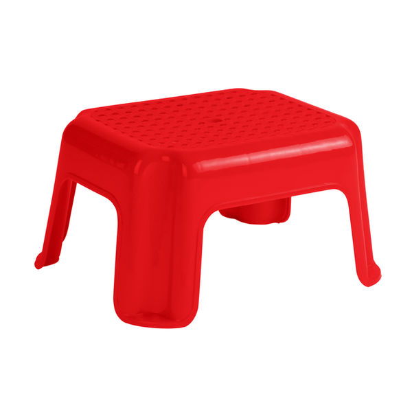 Large bathroom chair Red