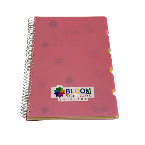 <p>

The Yassin Bloom Notebook 200Paper - A4 No.0942 is the perfect choice for anyone looking for a reliable and stylish notebook. This notebook is made of high quality paper, making it durable and reliable for everyday use. The size of the notebook is A6, and it has 200 pages with 80gsm paper, making it ideal for everyday use. The paper is also lined, making it easier to take notes and keep track of your thoughts. Additionally, this notebook is wired, making it even more secure and sturdy. The notebook is 