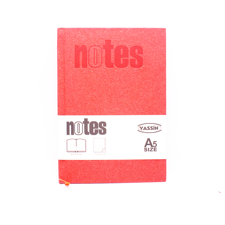 <p>

This 1059 Hard Cover Notebook A5 - Red is perfect for all your notes, sketches and more! It is made of high quality materials and features an 8mm ruled design with a hard cover. Its classy shape and size (14.5*21cm) make it a great choice for both work and leisure. The notebook also features a bookmark, ensuring that you will always be able to find the page you were on. It contains 80 sheets of paper, each of them 70gr/m, making it a great choice for writing, drawing and keeping track of your ideas. Wh