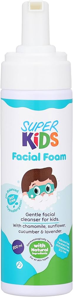 Super Kids Facial Foam 200Ml