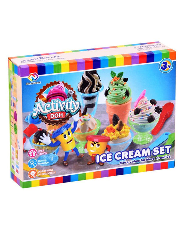 Toy Activity Doh Ice Cream Play Dough