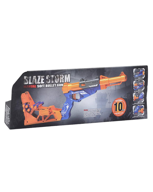 Blaze Storm Manual Soft Bullet Gun