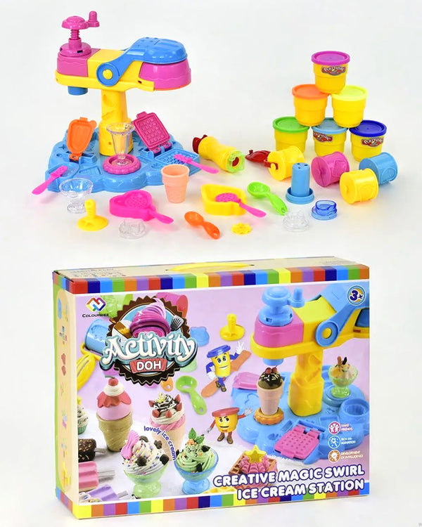 Toy Activity Dough Creative Magic Swirl Ice Cream
