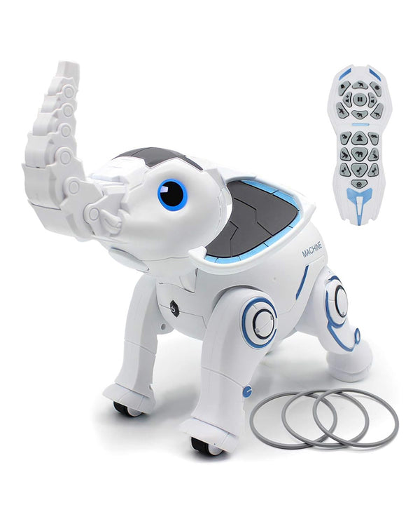 Toy Programmed Intelligent Elephant Robot With Remote Control