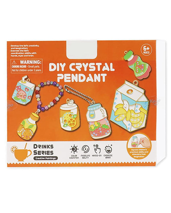Toy Diy Crystal Pendant Drinks Series