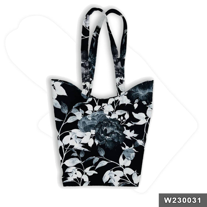 <p>Durable and luxrious tote bag with a vibrant double-sided Tree Leaves print with a durable outer layer from <span style="color: rgb(2,38,72);background-color: rgb(255,255,255);font-size: 16px;font-family: Poppins, sans-serif;">satin</span>, Size 38 x 39 cm.</p>
<p>Our tote bags are the perfect way to stay stylish and eco-friendly at the same time. our bags are strong and durable enough to carry all your essentials, while also being kind to the environment.</p>
<p>With a variety of colors and styles to ch