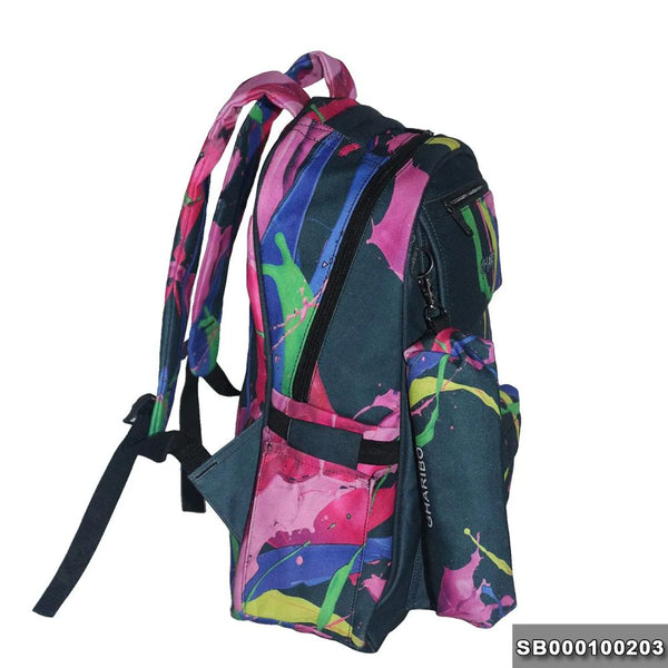 School backpack model 1 color splash