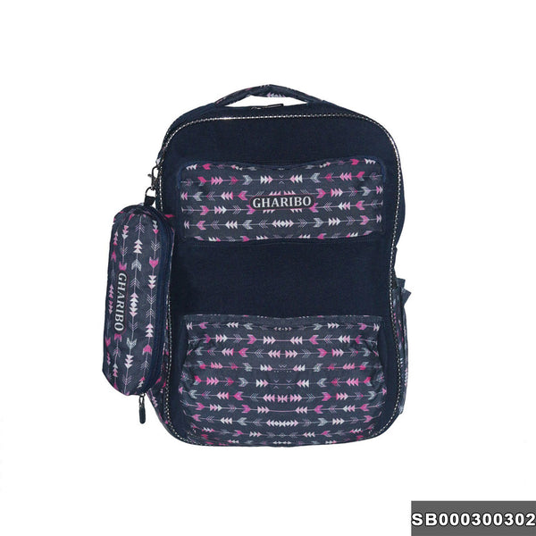 <p>Are you looking for a new and stylish school bag? If so, do not miss this great opportunity to get <span style="color: rgb(2,38,72);background-color: rgb(255,255,255);font-size: 16px;font-family: Poppins, sans-serif;">Gharibo</span> school bags made of high quality printed canvas, which are durable and beautiful. Our bags are suitable for boys and girls with lively graphics and elegant and modern colors. Our high quality bags measure approximately 43 x 32 x 18 with 4 Main pockets and pencil case. Our bag