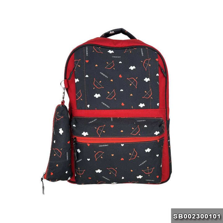 <p>Are you looking for a new and stylish school bag? If so, do not miss this great opportunity to get <span style="color: rgb(2,38,72);background-color: rgb(255,255,255);font-size: 16px;font-family: Poppins, sans-serif;">Gharibo</span> school bags made of high quality printed canvas, which are durable and beautiful. Our bags are suitable for boys and girls with lively graphics and elegant and modern colors. Our high quality bags measure approximately 43 x 32 x 13 with 3 Main pockets and pencil case. Our bag