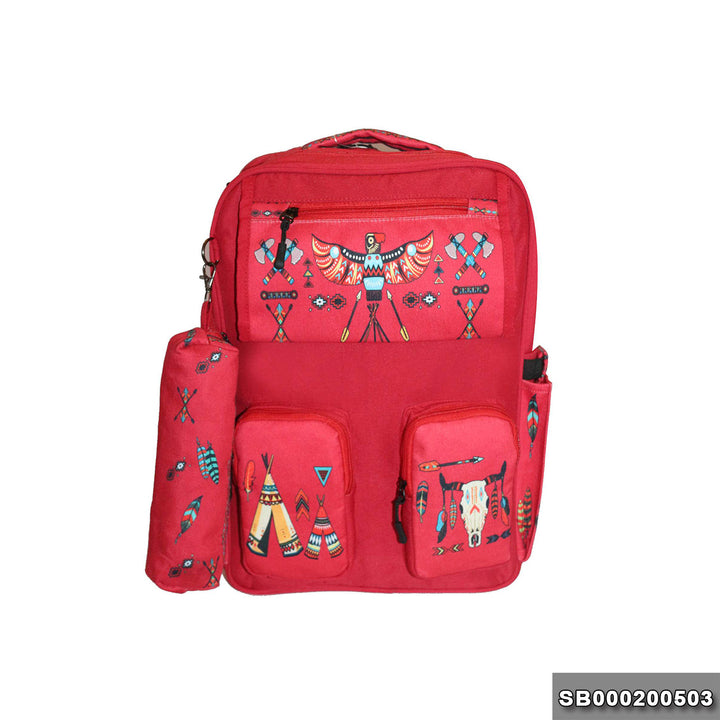 <p>Are you looking for a new and stylish school bag? If so, do not miss this great opportunity to get <span style="color: rgb(2,38,72);background-color: rgb(255,255,255);font-size: 16px;font-family: Poppins, sans-serif;">Gharibo</span> school bags made of high quality printed canvas, which are durable and beautiful. Our bags are suitable for boys and girls with lively graphics and elegant and modern colors. Our high quality bags measure approximately 43 x 32 x 15 with 5 Main pockets and pencil case. Our bag