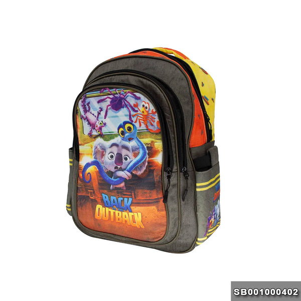 School backpack model 10 back outback