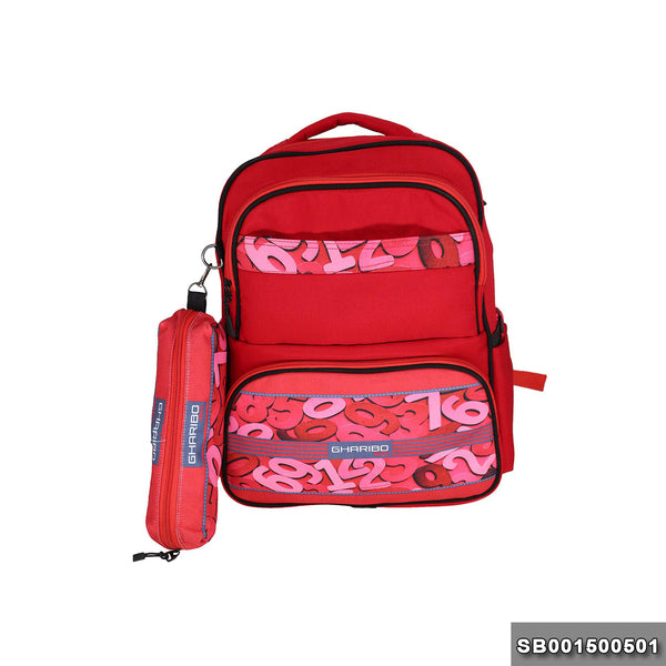 <p>Are you looking for a new and stylish school bag? If so, do not miss this great opportunity to get <span style="color: rgb(2,38,72);background-color: rgb(255,255,255);font-size: 16px;font-family: Poppins, sans-serif;">Gharibo</span> school bags made of high quality printed canvas, which are durable and beautiful. Our bags are suitable for boys and girls with lively graphics and elegant and modern colors. Our high quality bags measure approximately 43 x 32 x 13 with 4 Main pockets and pencil case. Our bag
