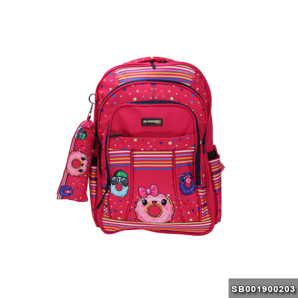 <p>Are you looking for a new and stylish school bag? If so, do not miss this great opportunity to get <span style="color: rgb(2,38,72);background-color: rgb(255,255,255);font-size: 16px;font-family: Poppins, sans-serif;">Gharibo</span> school bags made of high quality printed canvas, which are durable and beautiful. Our bags are suitable for boys and girls with lively graphics and elegant and modern colors. Our high quality bags measure approximately 43 x 32 x 14 with 4 Main pockets and pencil case. Our bag