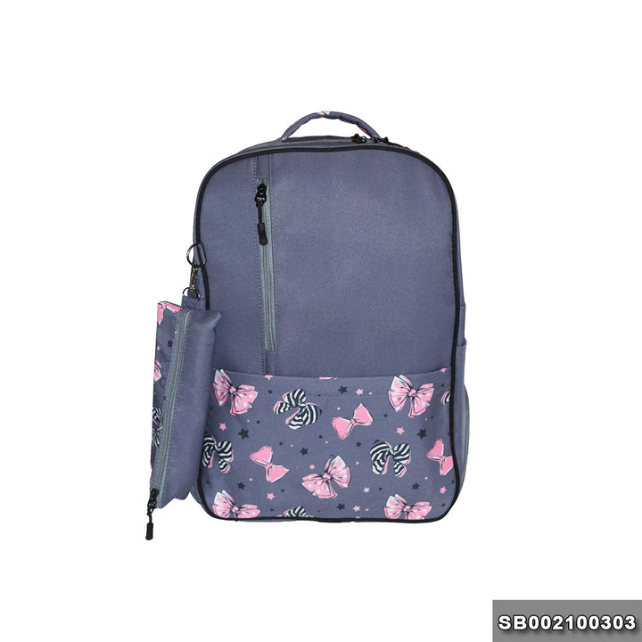 <p>Are you looking for a new and stylish school bag? If so, do not miss this great opportunity to get <span style="color: rgb(2,38,72);background-color: rgb(255,255,255);font-size: 16px;font-family: Poppins, sans-serif;">Gharibo </span>school bags made of high quality printed canvas, which are durable and beautiful. Our bags are suitable for boys and girls with lively graphics and elegant and modern colors. Our high quality bags measure approximately 43 x 30 x 15 with 5 Main pockets and pencil case. Our bag