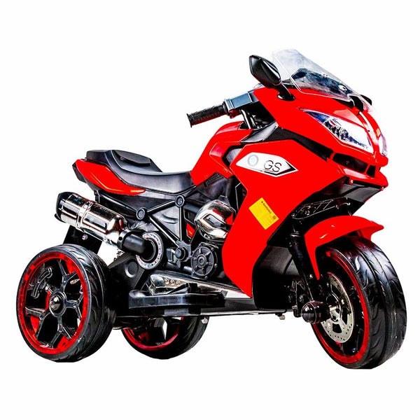 Smooch Rides-On Motorcycle For Kids With 3 Wheels - Red - 1200Gs