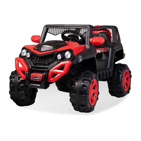 Mystique Electric Rides-On Car For Kids With Remote Control - Red - A6500
