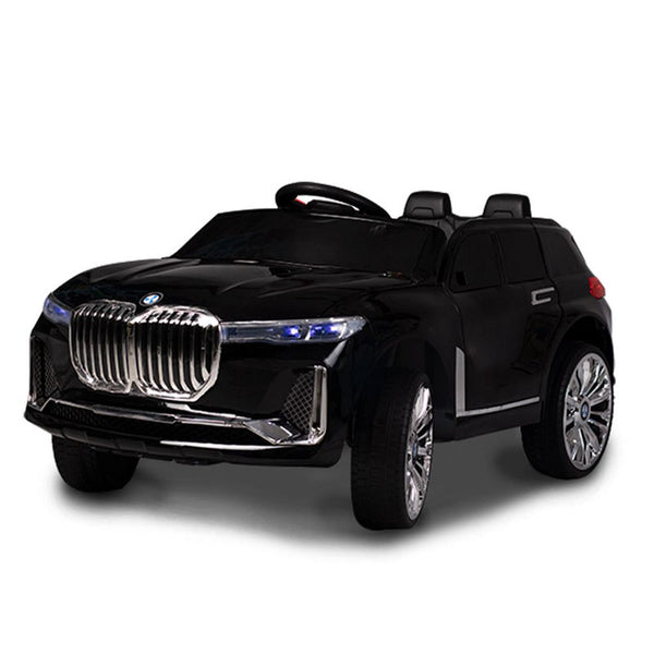 Magnum Pi Electric Ride-On Car For Kids With Remote Control - Metallic Black - Yt-3588P