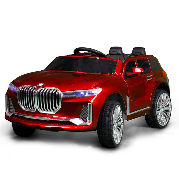 Magnum Pi Electric Ride-On Car For Kids With Remote Control - Metallic Red - Yt-3588P