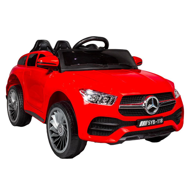 Sterling Electric Ride-On Car For Kids With Remote Control - Red - Syb-118