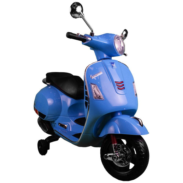 Classic Electric Rides-On Scooter For Kids - Blue - Q-618