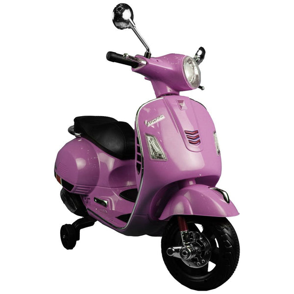 Classic Electric Rides-On Scooter For Kids - Pink - Q-618