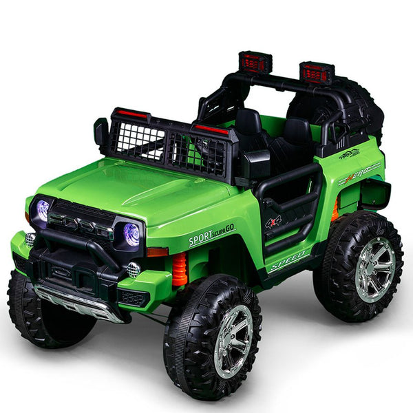 Emerald Electric Rides-On For Kids With Remote Control - Green - Lw-9199