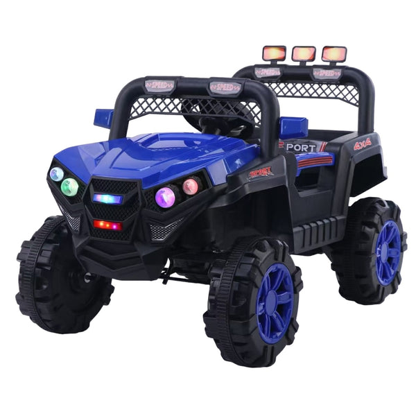 Brum Electric Rides-On Car For Kids With Remote Control - Blue - 769