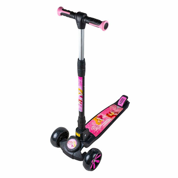 Foldable Light Wheels Pink Scooter - Q-918