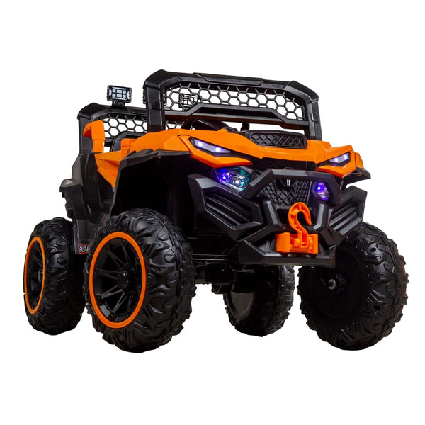 Guardian Electric Rides-On Car For Kids With Remote Control - Orange - Dy-8888