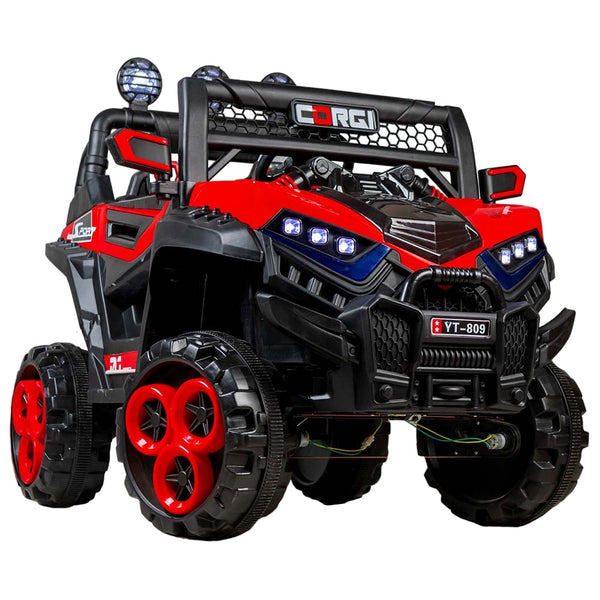 Royce Electric Rides-On Car For Kids With Remote Control - Red - Yt-809