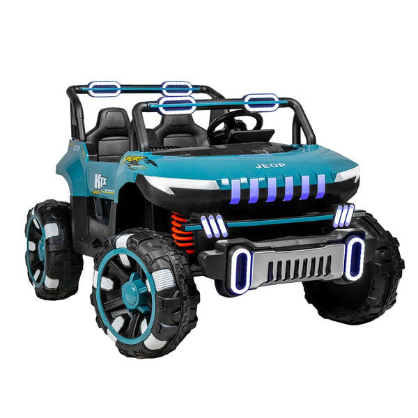 Xerxes Electric Rides-On Car For Kids With Remote Control - Blue - Abm-8688