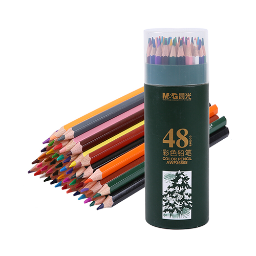 <p> 

The M&G Wood Colors 48 Color pencils are an artist-quality colored pencil set that is perfect for both kids and adults alike. Whether you are a beginner or an experienced artist, this set of 48 pencils provides you with all the colors you need to create vibrant, beautiful works of art. The pencils are made of high-quality materials and have a very vibrant and bright performance. The colors range from traditional to unique, and the extra-thick cores provide smooth and even color laydown. This set is pe