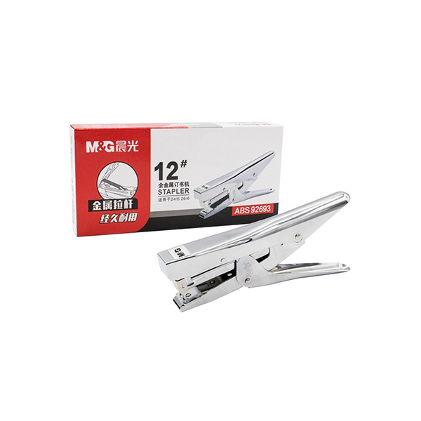 <p>

This M&G Stapler No.92693 is an ideal choice for all your office and school needs. It is crafted with precision and care from high-quality materials to ensure it is durable and reliable. The stapler is equipped with a powerful drive system to help you quickly and easily staple documents, making it the perfect tool for any office or classroom. The ergonomic design and light weight makes it easy to handle, while the adjustable paper guide helps you achieve a professional finish. With its wide range of co