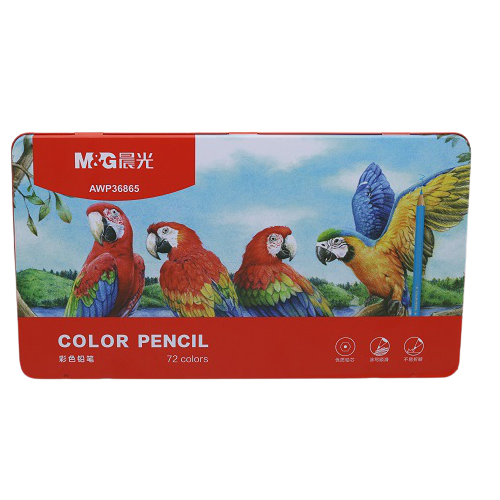 <p>

The M&G Chenguang Color Pencils in Metal Box - 72colors - No:AWP36865 is the perfect set for any artist. This set contains 72 colored pencils, made with a high quality lead core to ensure that each pencil is easy to write with and won't break or scribble. Each pencil is also stored in a durable metal box, making it easy to store and transport. These colored pencils are also suitable for any age, from students under 14 years old, to adults over 114 weeks old. This set is perfect for any artist, from the