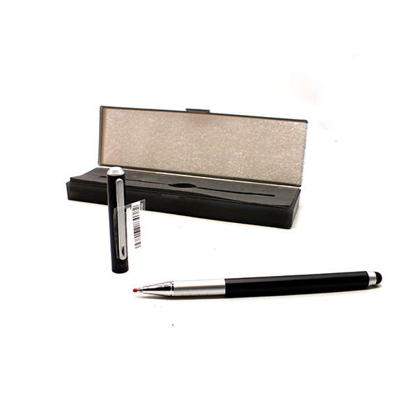 <p> 
The M&G Metal Gel Pen and Touch Pen - Black - 0.5mm - No:48707 is a high quality and classy pen that is perfect for a variety of writing needs. This pen is made of metal and has a stainless steel nib that offers a smooth and precise writing experience. The 0.5mm lead size provides a precise and consistent line width, making this pen ideal for writing detailed notes and drawings. The other side of the pen is used to touch devices such as cell phones and tablets, giving it a dual purpose. The pen is avai