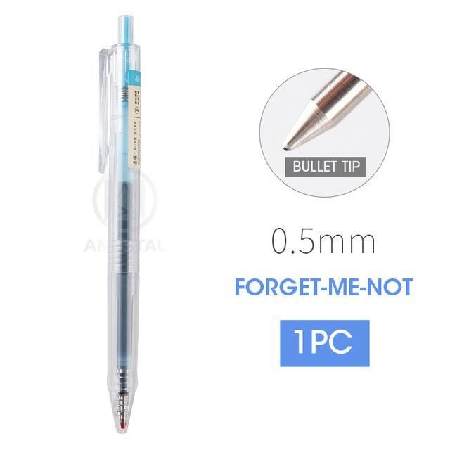 <p>

The M&G Baby Blue Retractable Gel Pen 0.5 mm No.AGPH5603 is a perfect addition to your stationery collection. This pen is made of high quality materials and is crafted in our facility with a special attention to detail. The super soft rubber grip makes it comfortable and easy to use. It features a dual-injection body for greater stability and durability. The pen also features a unique design and a super cool color series. 

This pen is ideal for scrapbooking, doodling, planning and more. It has an ultr